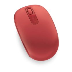 Microsoft 1850 Wireless Mouse, Led Optical Tracking, Nano Usb Receiver, Red (PC)